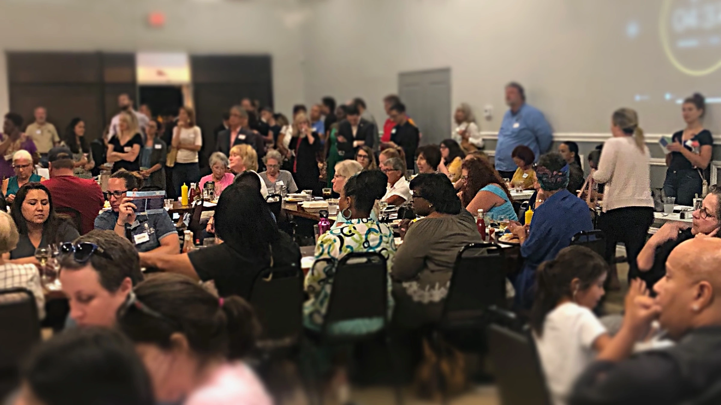 Endorsement meeting of the Democratic Woman's Club of San Diego County in 2019