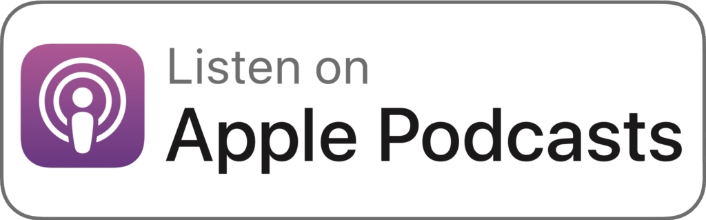 Listen on Apple Podcasts icon